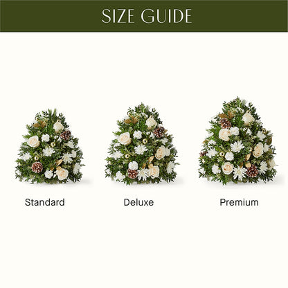 Snowed In Tree –  Rosehaus Floral, Suamico WI