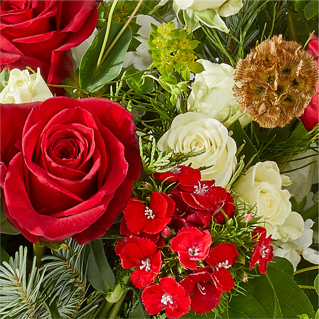 Deck the Halls Bouquet –  Rosehaus Floral, Suamico WI