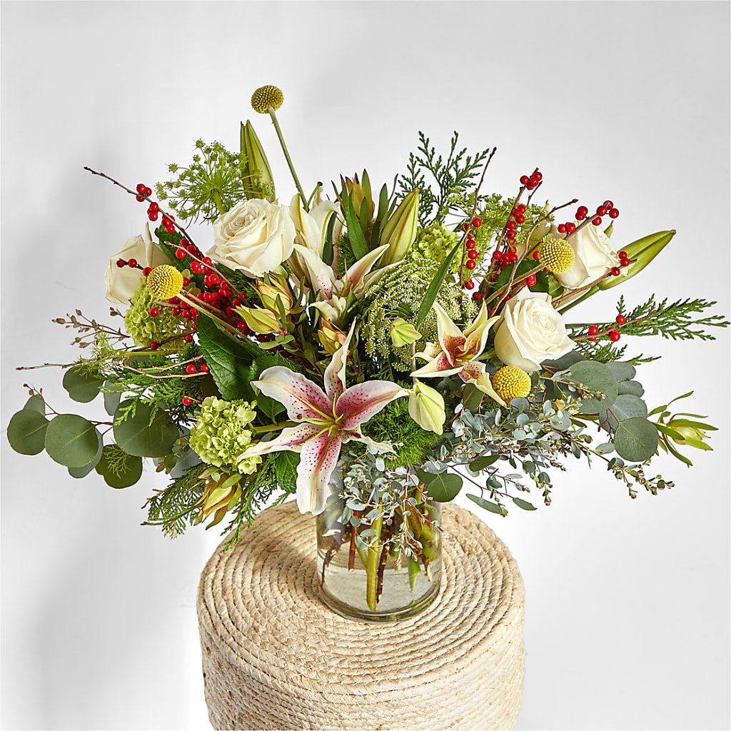 Berry & Bright Bouquet –  Rosehaus Floral, Suamico WI