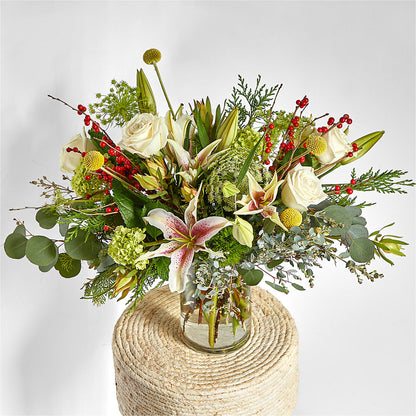 Berry & Bright Bouquet –  Rosehaus Floral, Suamico WI