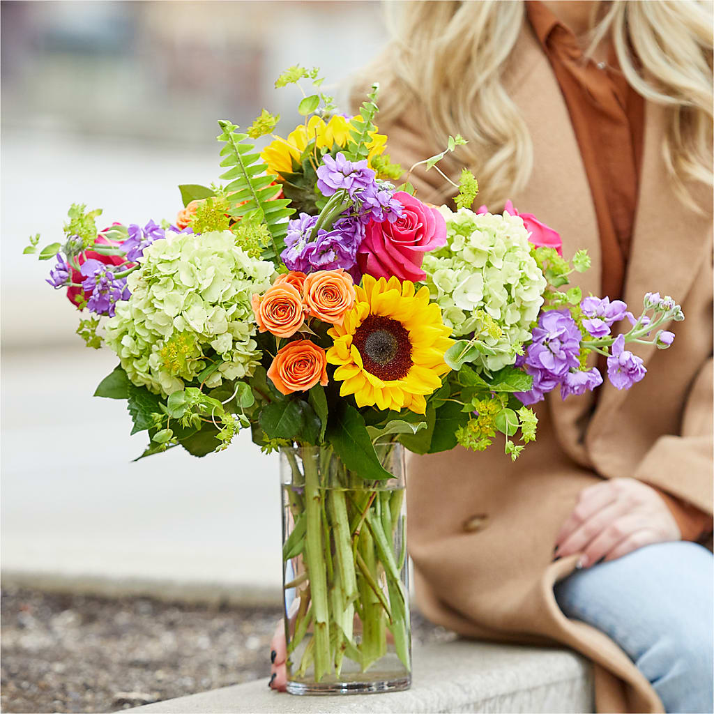 Vibrant Greetings Bouquet –  Rosehaus Floral, Suamico WI