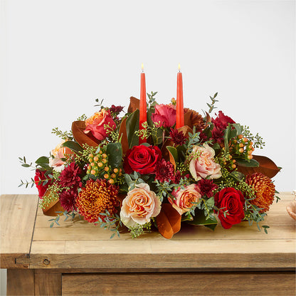 Gather Near Centerpiece –  Rosehaus Floral, Suamico WI