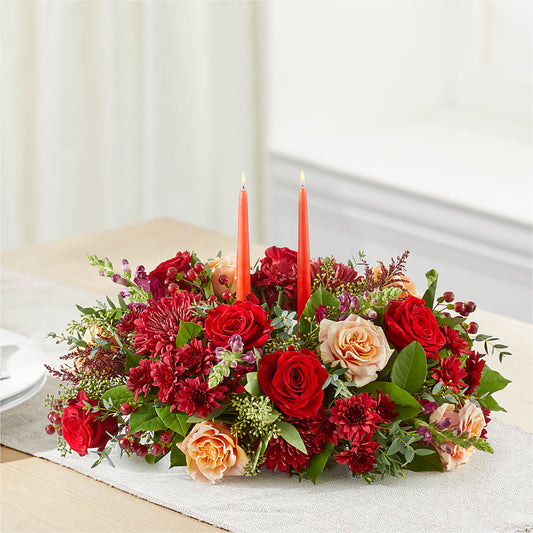 Most Thankful Centerpiece –  Rosehaus Floral, Suamico WI
