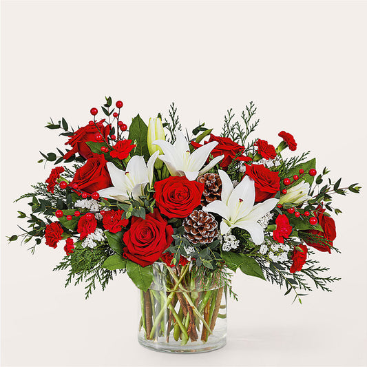 Best in Snow Bouquet –  Rosehaus Floral, Suamico WI