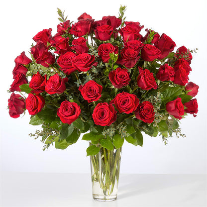 Forever Yours Fifty Stem Red Rose Bouquet –  Rosehaus Floral, Suamico WI
