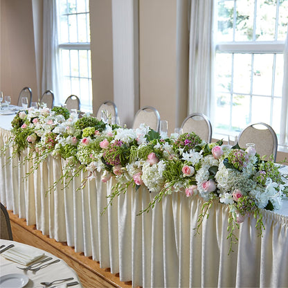 State of Joy Head Table Arrangement –  Rosehaus Floral, Suamico WI
